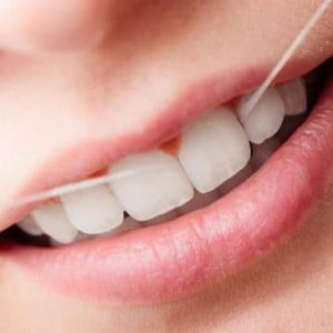Dental floss and bleeding gums