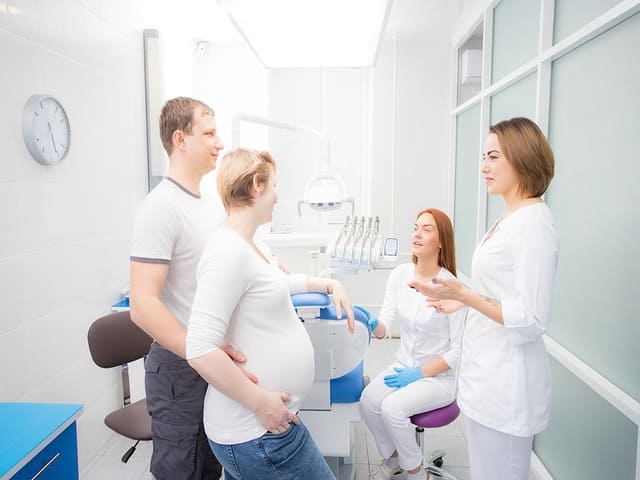 خطرات ارتودنسی در بارداری | نخ دندان مینا